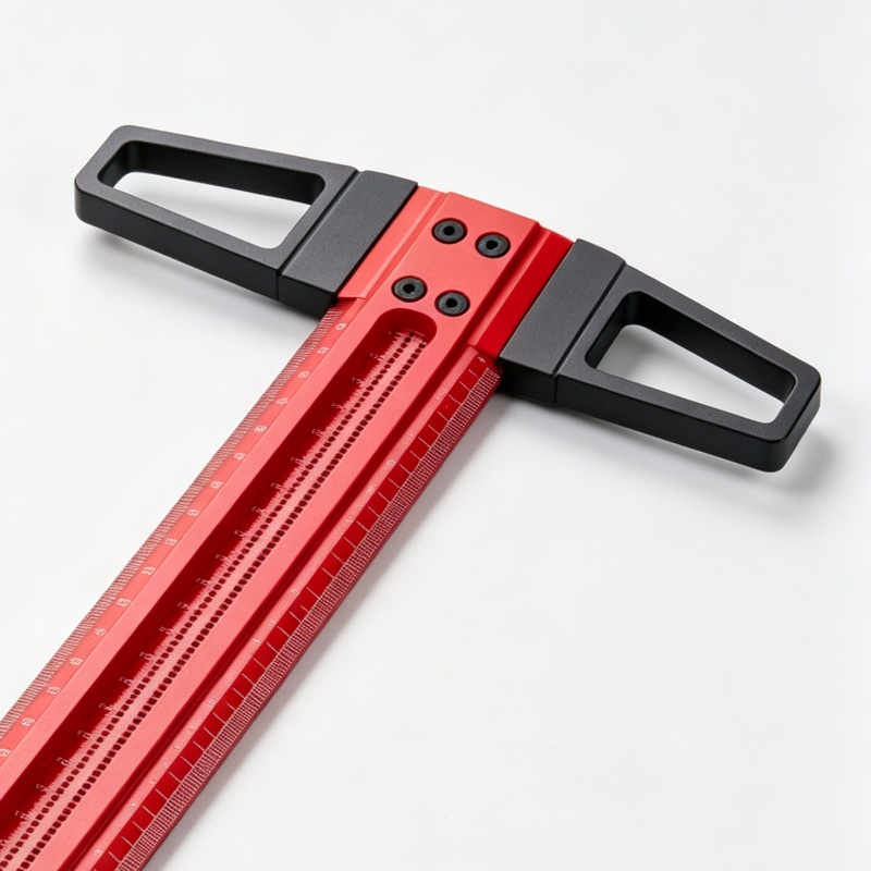Woodworking Free Plans - Line Drawing Ruler Aluminum Alloy Measuring