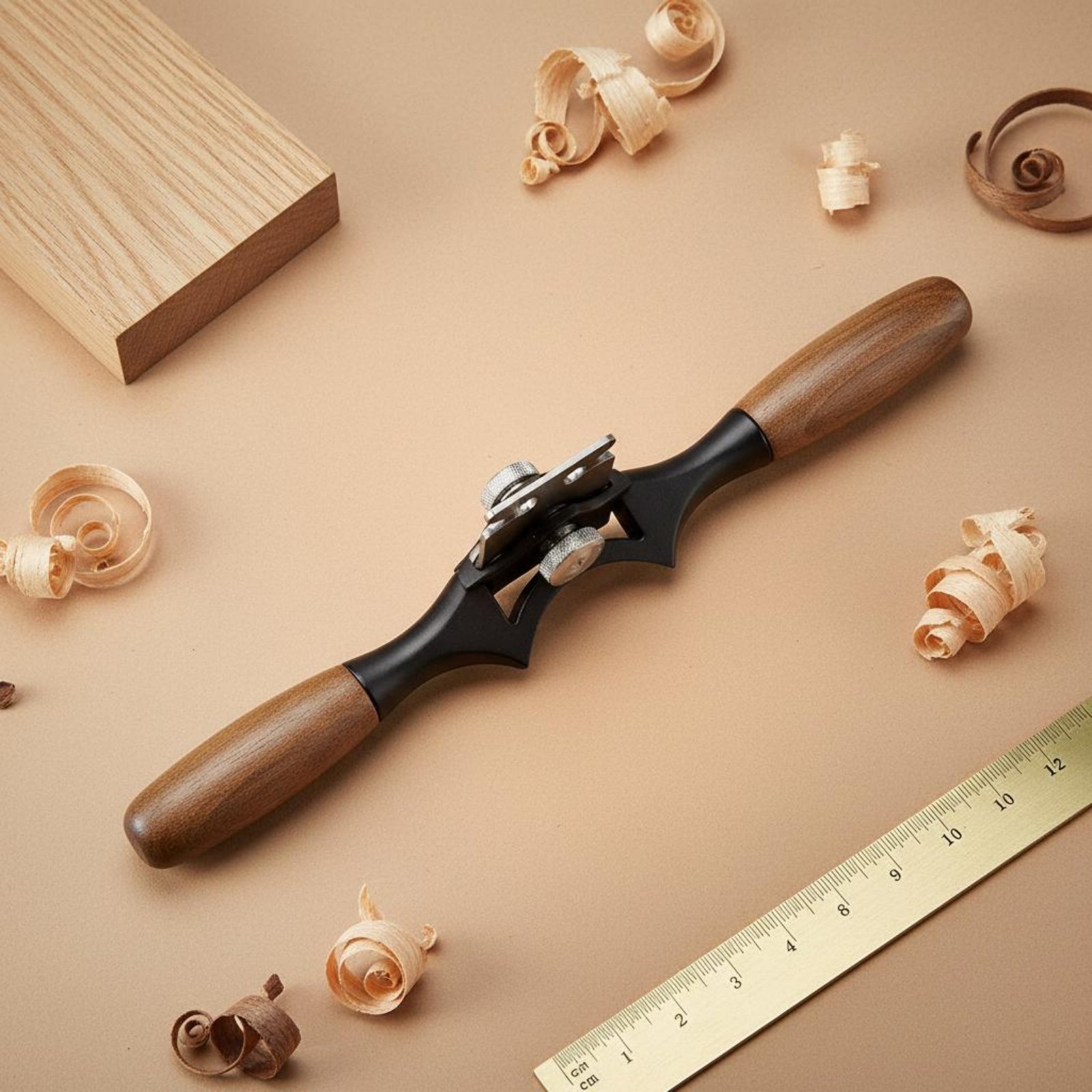 Concave Bottom Hand Plane Ergo - đánh giá và giá Spoke Shave Round