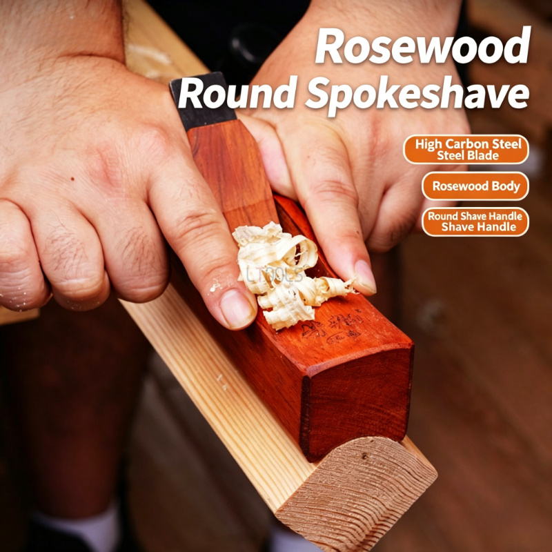 Outside Round Hand Plane Woode - đánh giá và giá Spoke Shave Round