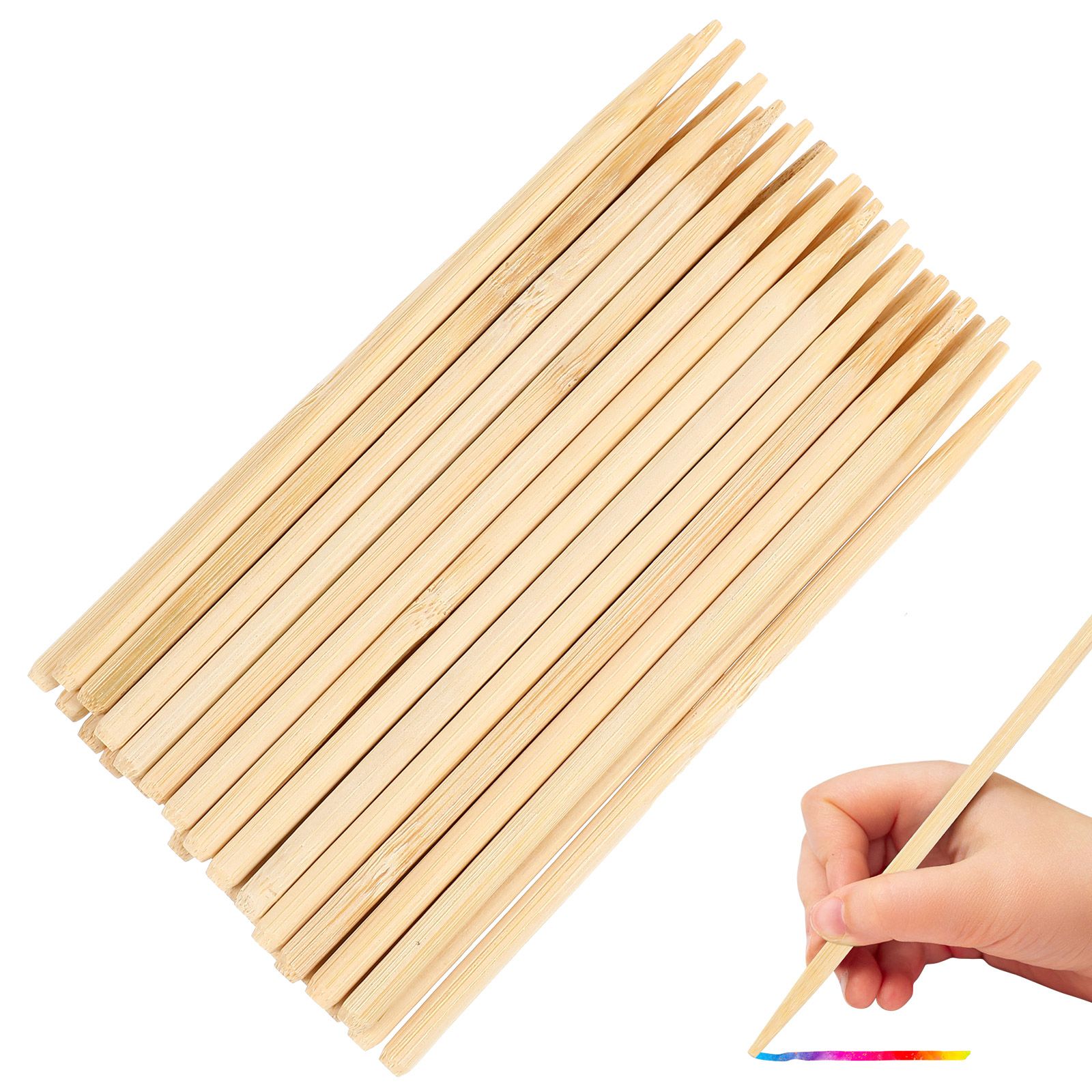 30pcs Scratch Bamboo Pens Wax  - đánh giá và giá Woodworking Diy Projects
