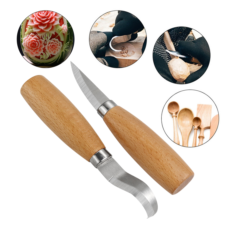 Stainless Iron Carving Knife B - đánh giá và giá Woodworking Class