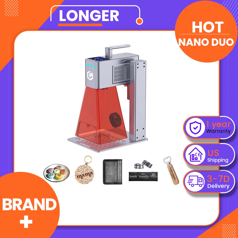 LONGER Nano Duo 20W Dual Laser - đánh giá và giá Woodworking Design App Free