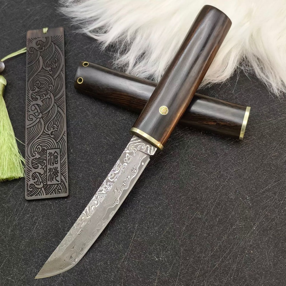 High Hardness VG10 Damascus Ta - đánh giá và giá Woodworking Japan