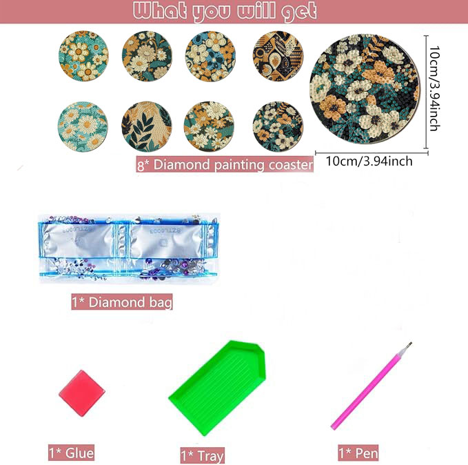 8 Pieces DIY Diamond Painting  - đánh giá và giá Woodworking Diy Projects